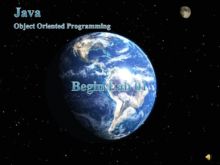 Java Object Oriented Programming Begin Lab 01 