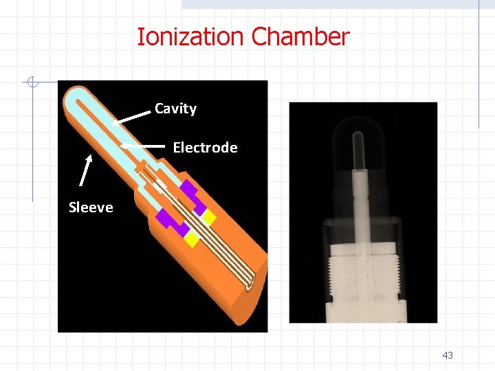 Ionization Chamber Cavity Electrode Sleeve 43 