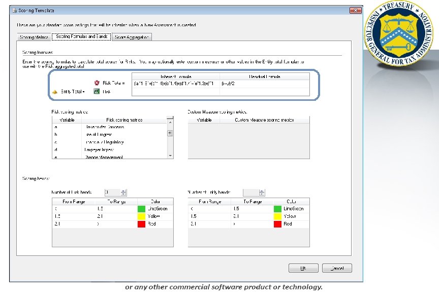 Leveraging Audit Management Software TIGTA: Custom Team. Risk Methodology 01 February 2012 Author: Billy
