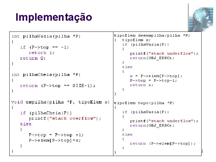 Implementação 26 