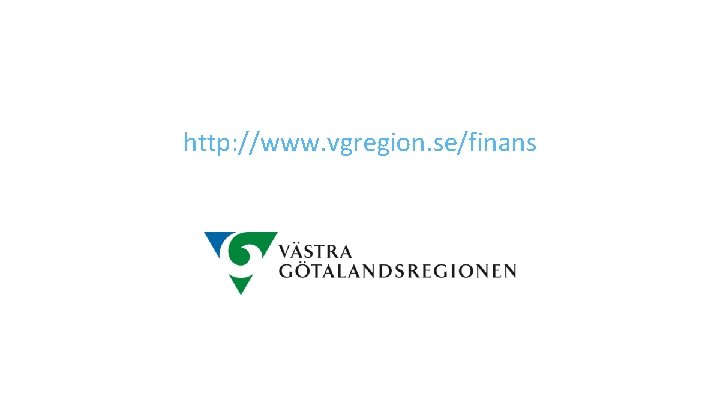 http: //www. vgregion. se/finans 