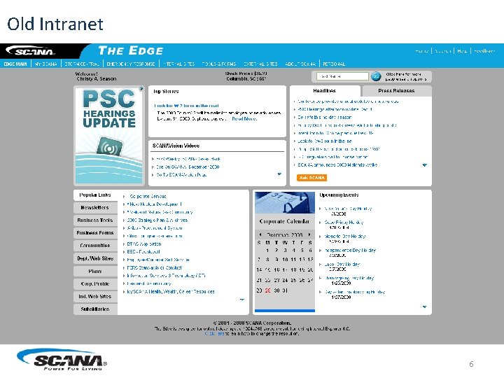 Old Intranet 6 