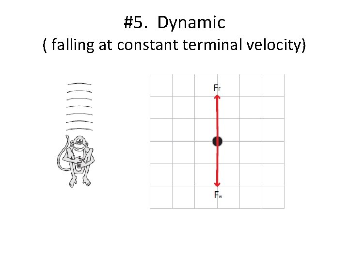 #5. Dynamic ( falling at constant terminal velocity) 