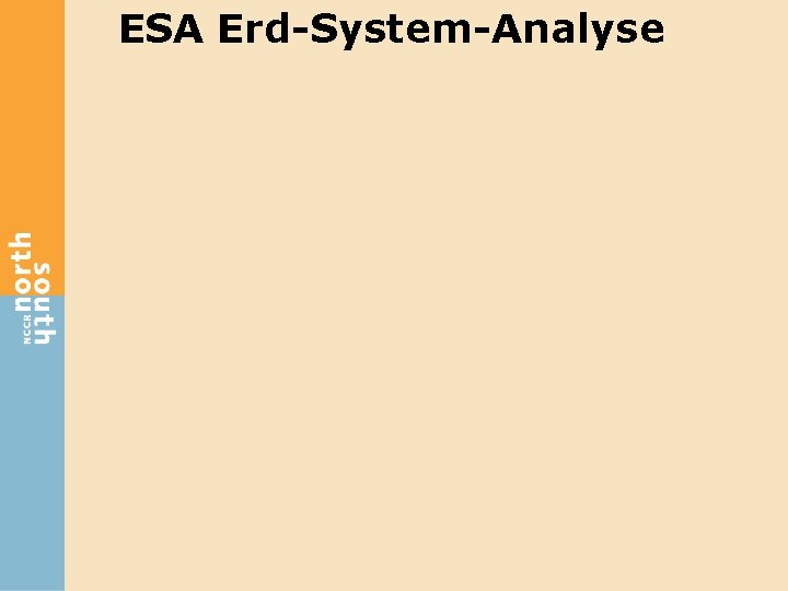 ESA Erd-System-Analyse 