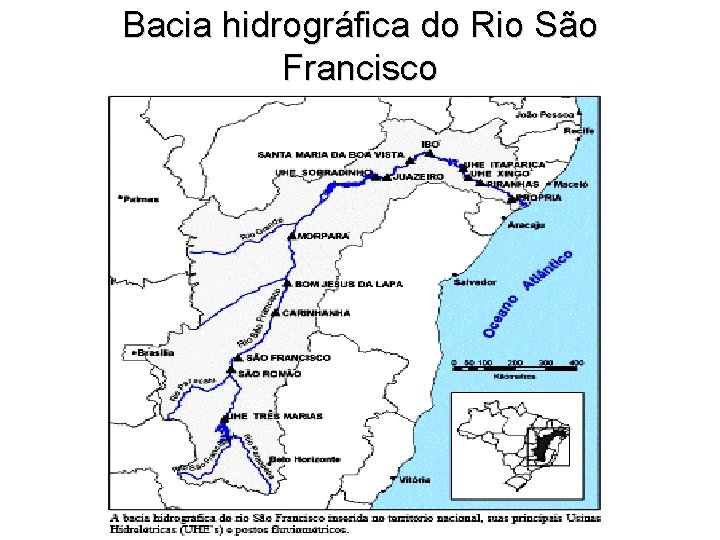 Bacia hidrográfica do Rio São Francisco 