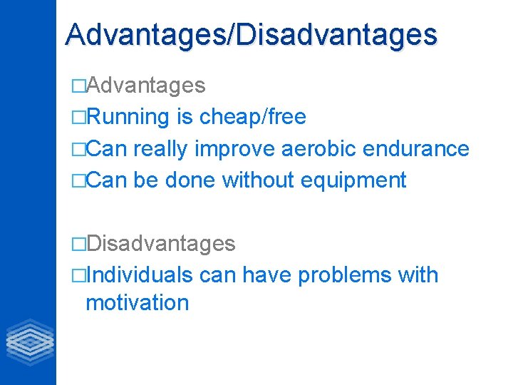 How does a marathon runner use aerobic endurance