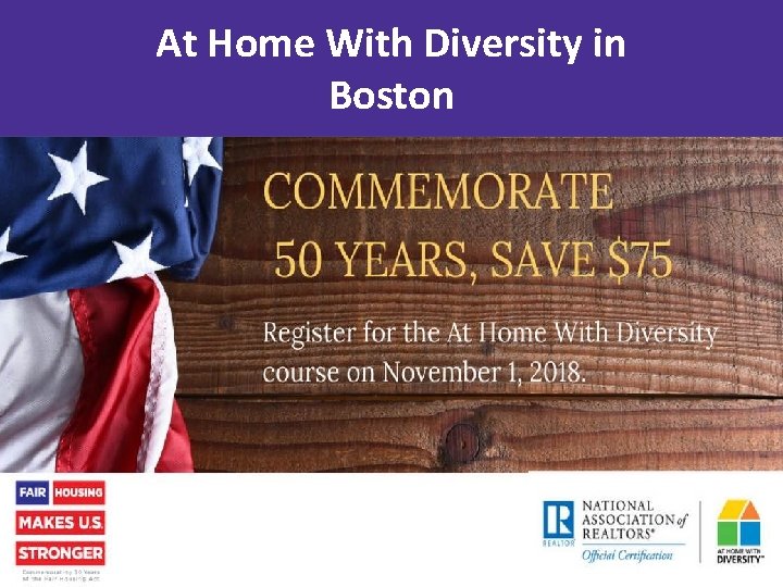 At Home With Diversity in Boston 