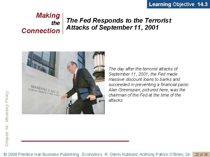Learning Objective 14. 3 Making the Chapter 14: Monetary Policy Connection The Fed Responds