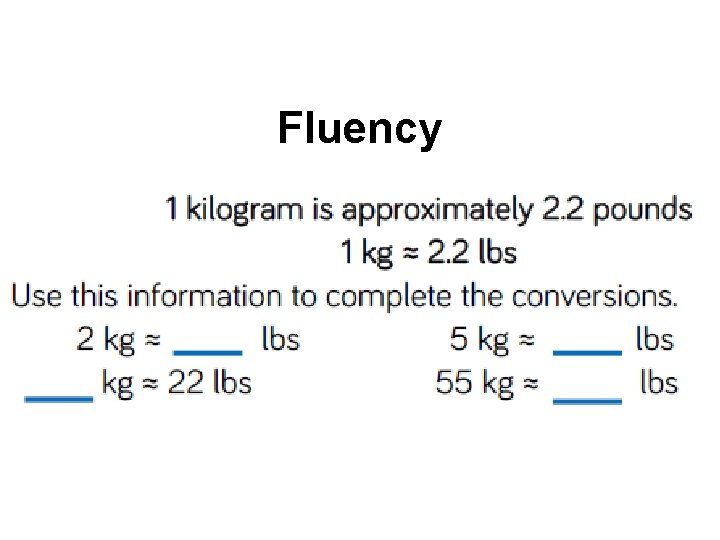 Fluency 