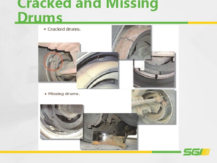 Cracked and Missing Drums 