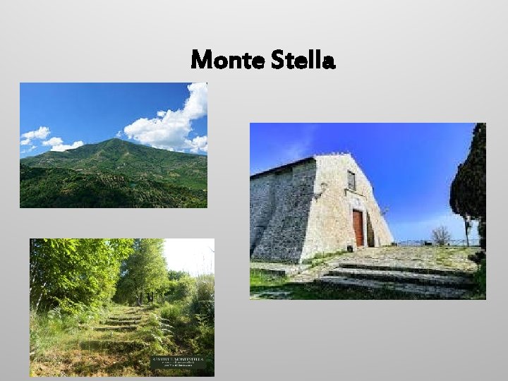 Monte Stella 