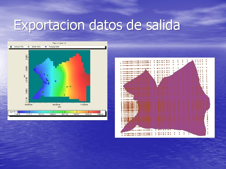 Exportacion datos de salida 