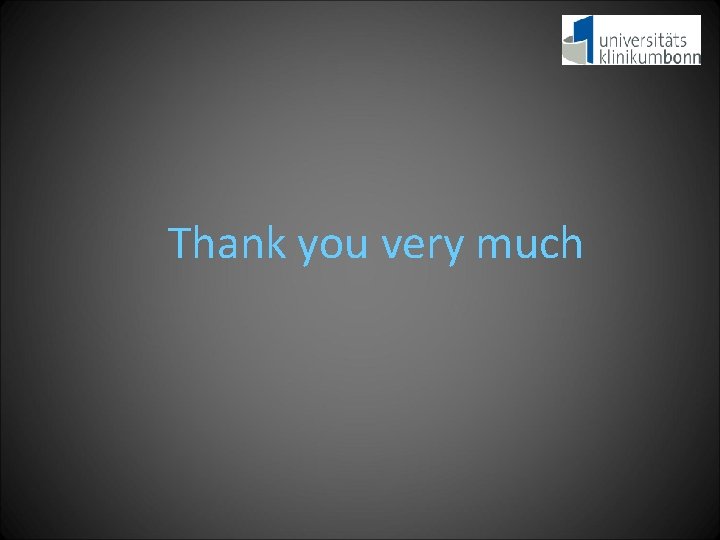 Thank you very much 