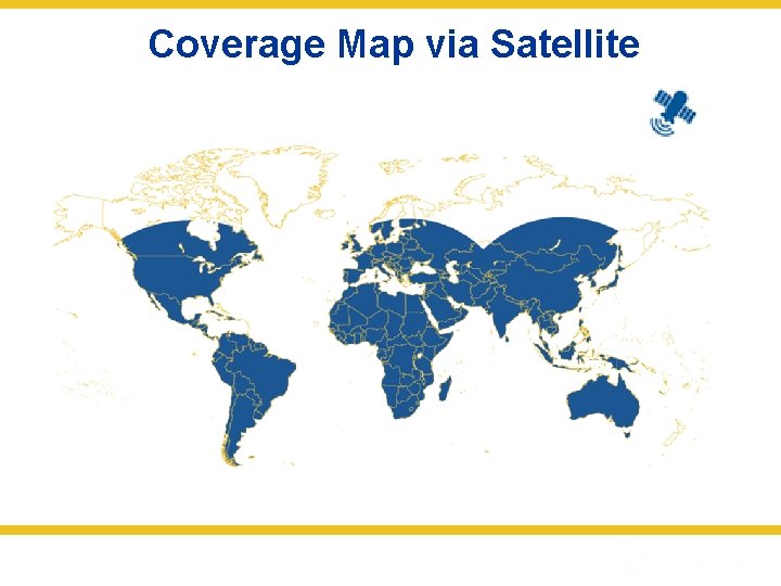 Coverage Map via Satellite 