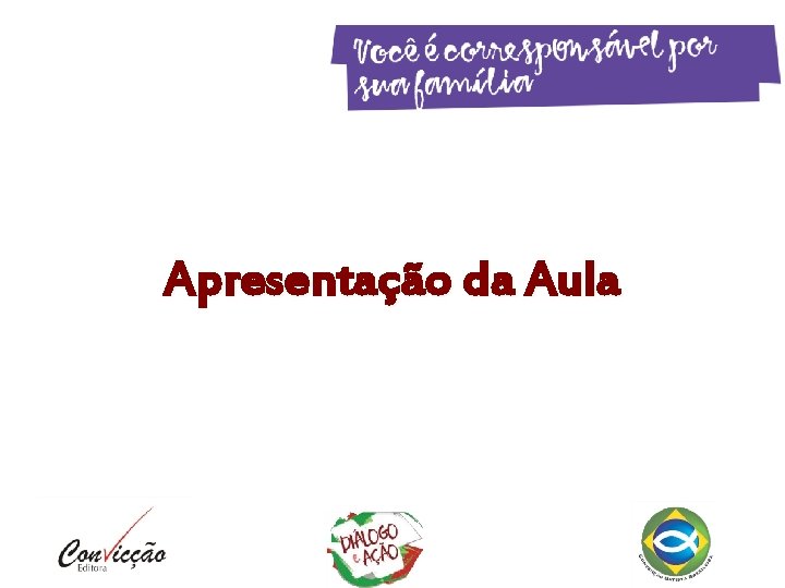 Apresentação da Aula 