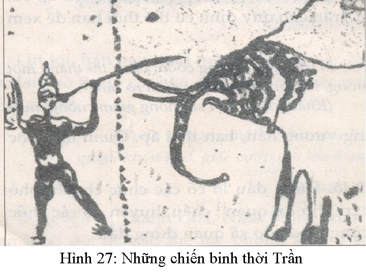 Hình 27: Những chiến binh thời Trần 