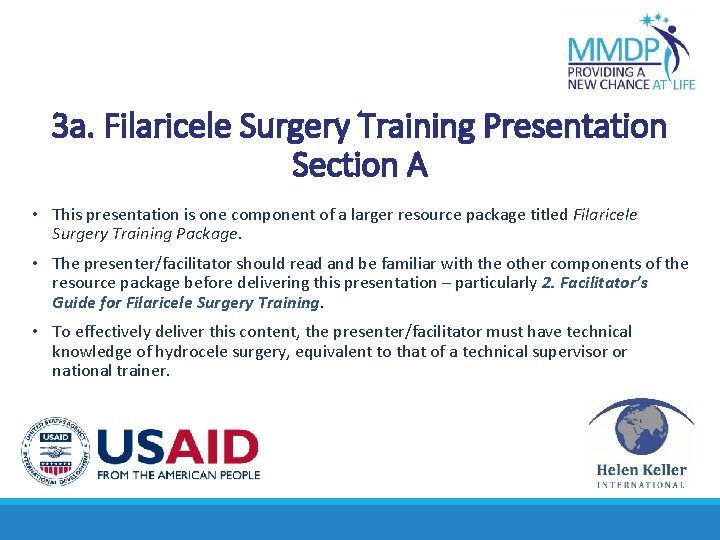 3 A Filaricele Surgery Training Presentation Section A