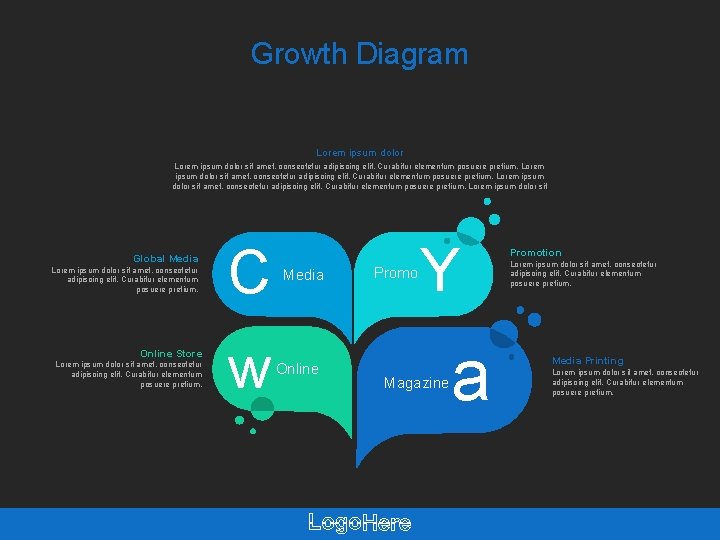 Growth Diagram Lorem ipsum dolor sit amet, consectetur adipiscing elit. Curabitur elementum posuere pretium.