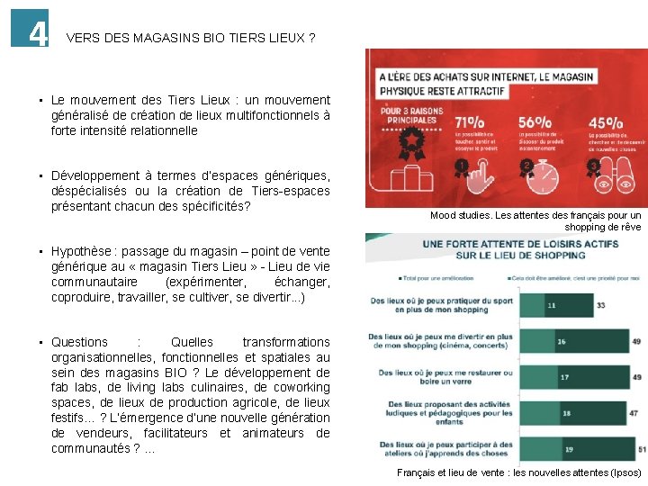 4 VERS DES MAGASINS BIO TIERS LIEUX ? • Le mouvement des Tiers Lieux