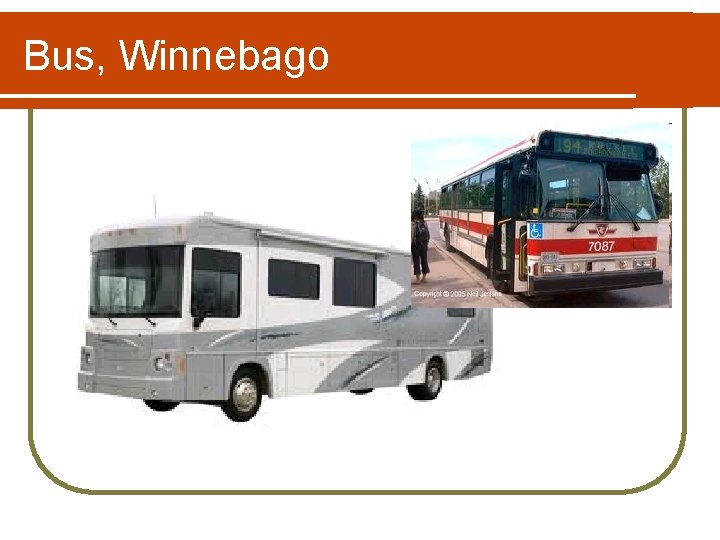 Bus, Winnebago 