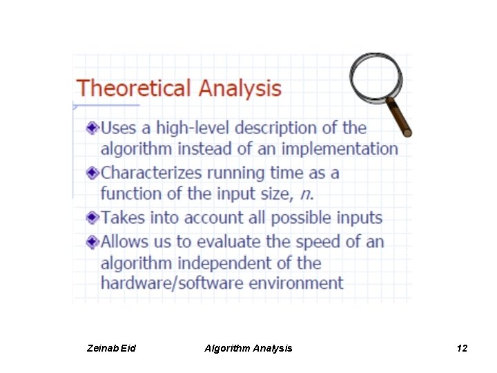 Zeinab Eid Algorithm Analysis 12 