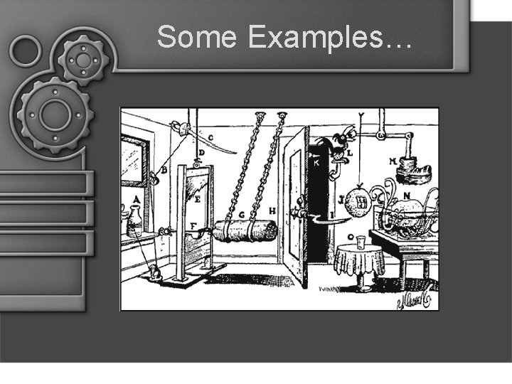 Some Examples… 