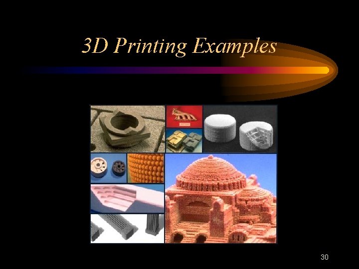 3 D Printing Examples 30 