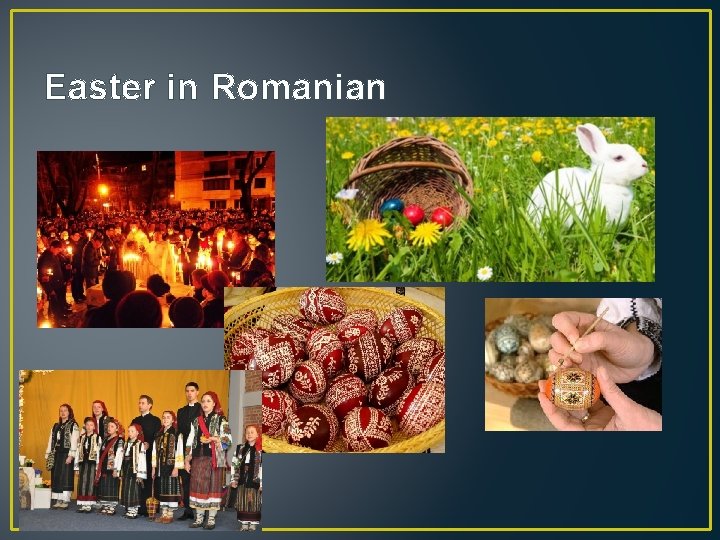 Easter in Romanian 