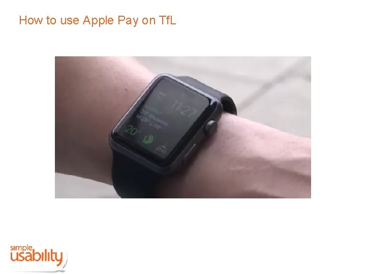 How to use Apple Pay on Tf. L 