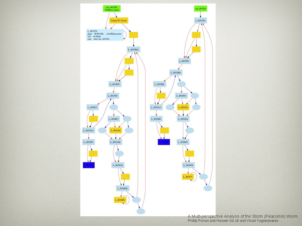 A Multi-perspective Analysis of the Storm (Peacomm) Worm Phillip Porras and Hassen Sa¨ıdi and