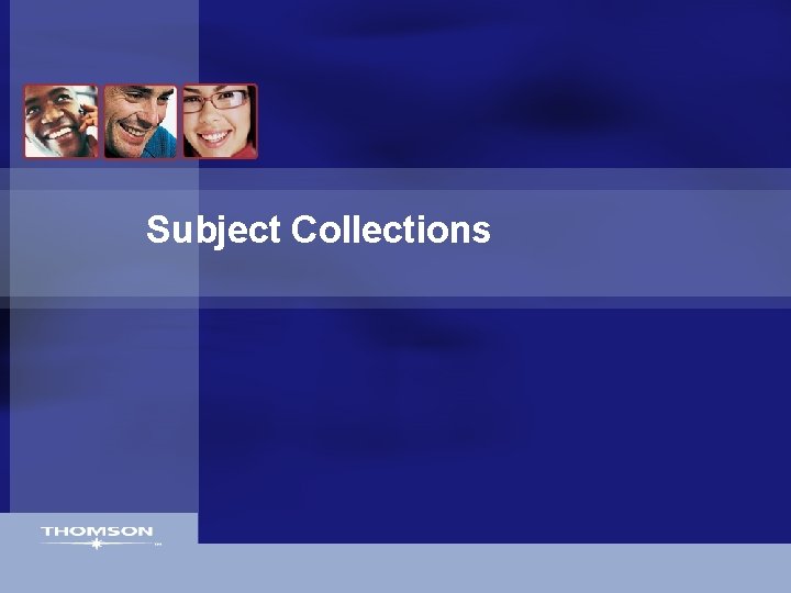 Subject Collections 