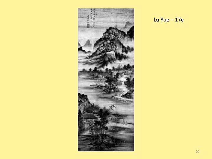 Lu Yue – 17 e 20 