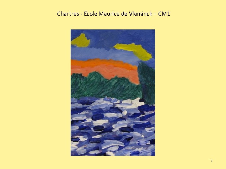  Chartres - Ecole Maurice de Vlaminck – CM 1 7 