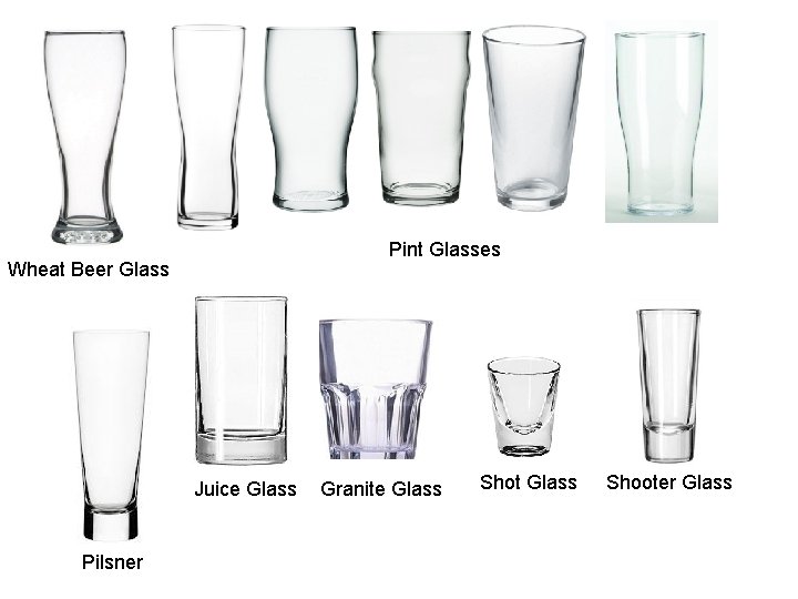 Pint Glasses Wheat Beer Glass Juice Glass Pilsner Granite Glass Shot Glass Shooter Glass