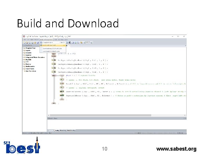 Build and Download 10 www. sabest. org 