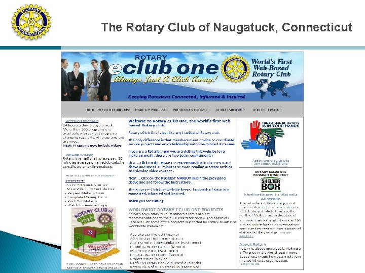 The Rotary Club of Naugatuck, Connecticut 