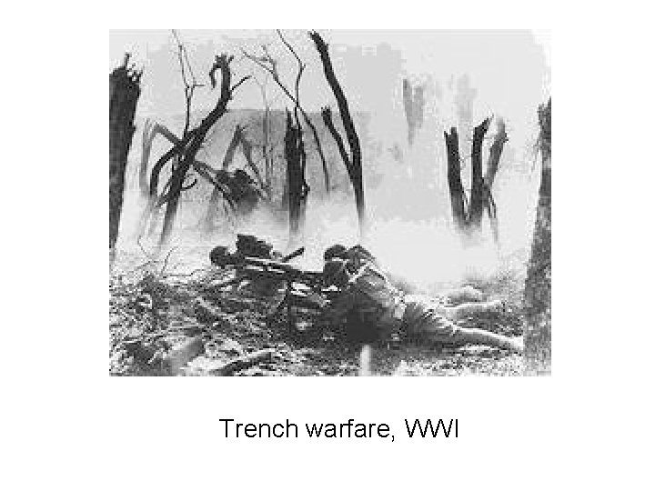 Trench warfare, WWI 