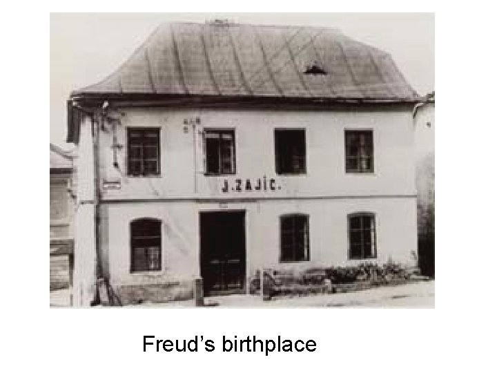 Freud’s birthplace 