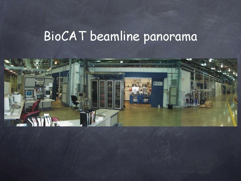 Bio. CAT beamline panorama 