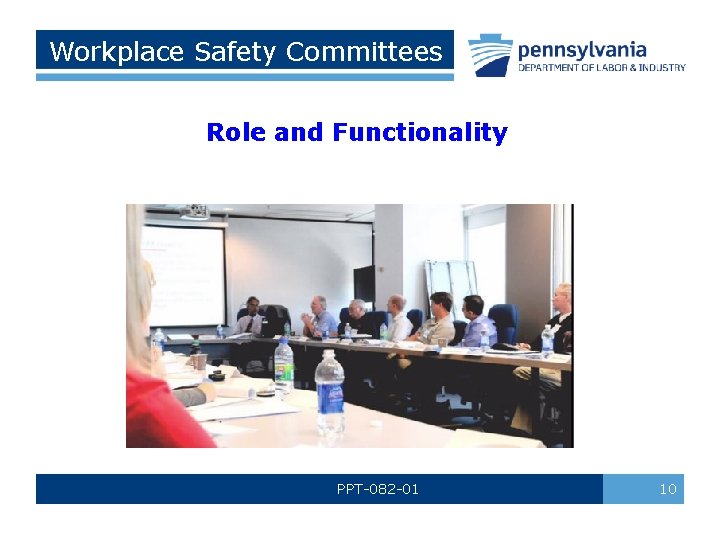 Workplace Safety Committees Role and Functionality PPT-082 -01 10 
