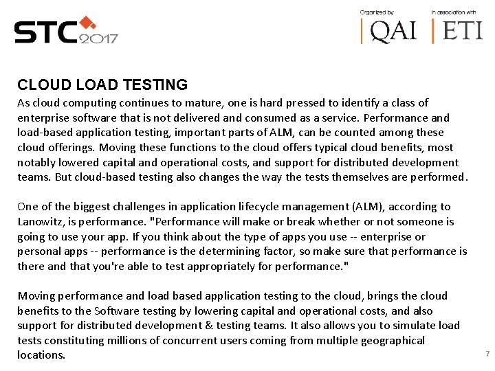 Cloud Penetration and Load Testing Best Practices Avantika