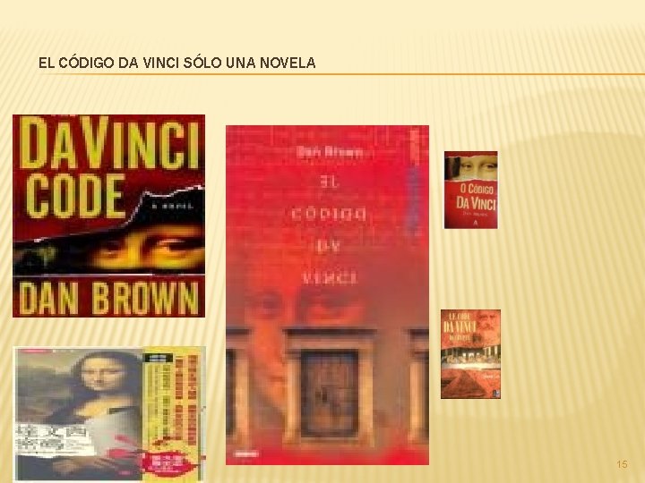 EL CÓDIGO DA VINCI SÓLO UNA NOVELA 15 