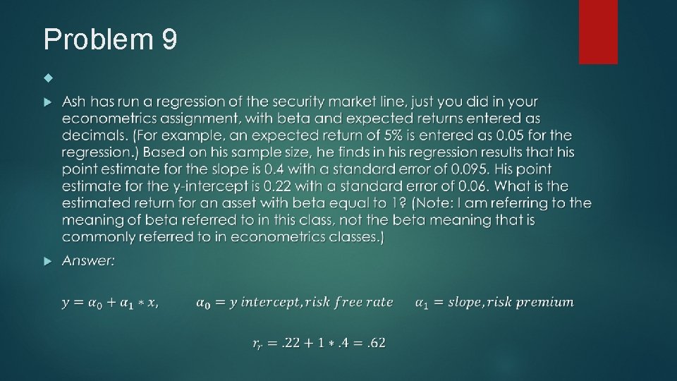 Problem 9 