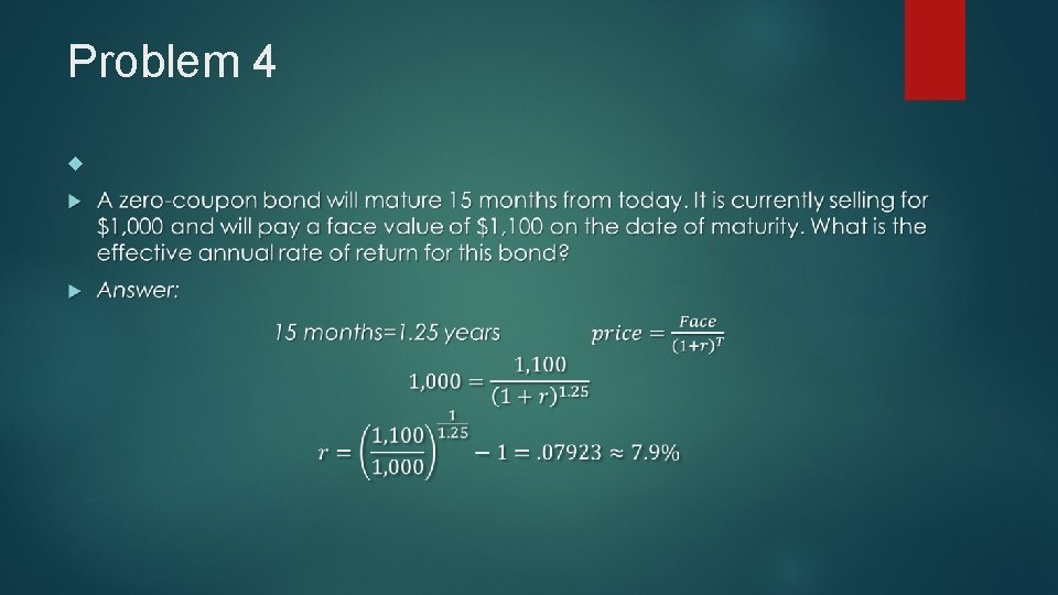 Problem 4 