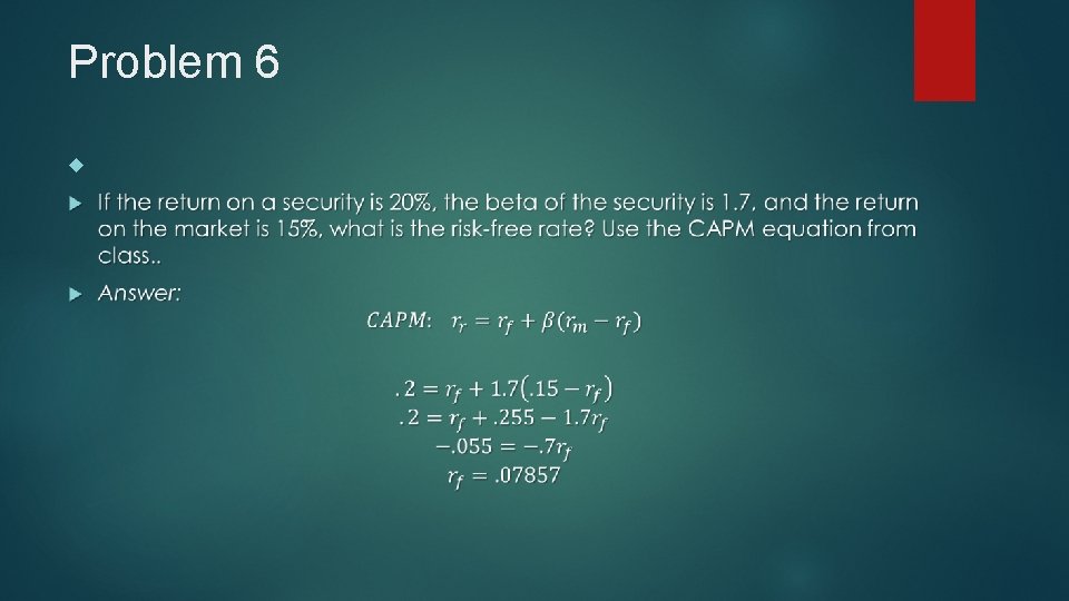 Problem 6 