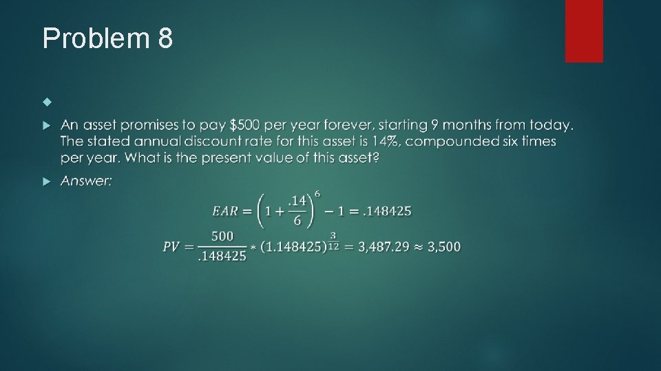 Problem 8 
