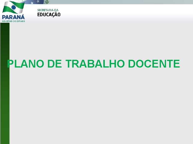 PLANO DE TRABALHO DOCENTE 