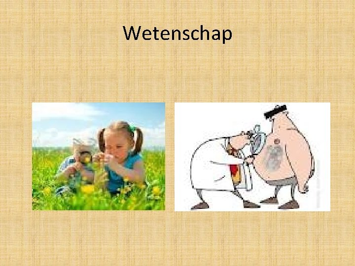 Wetenschap 