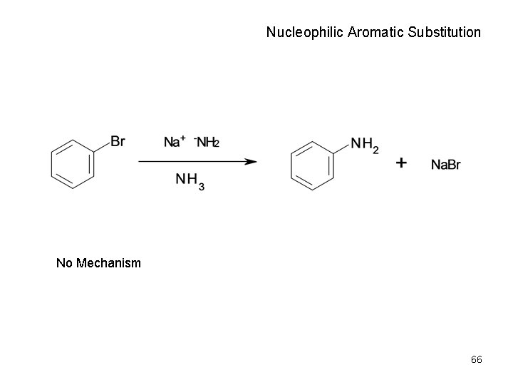 Nucleophilic Aromatic Substitution No Mechanism 66 