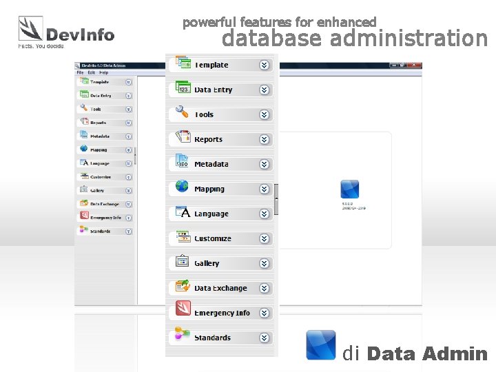 powerful features for enhanced database administration di Data Admin 